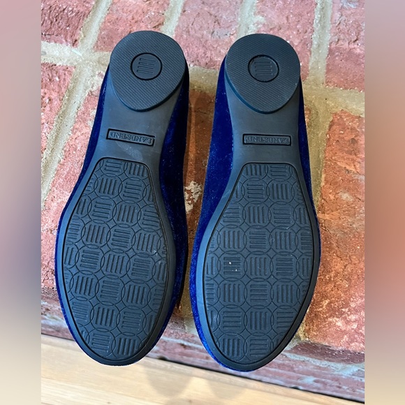 Girl’s Lands End Venetian Ballet Flats, size 4 - Picture 4 of 4